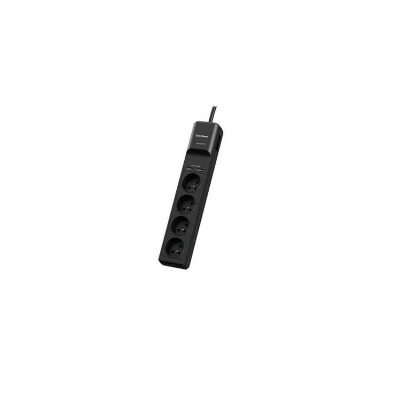 CyberPower přepěťová ochrana, 4 české zásuvky, 2x USB (P0420SUD0-FR)