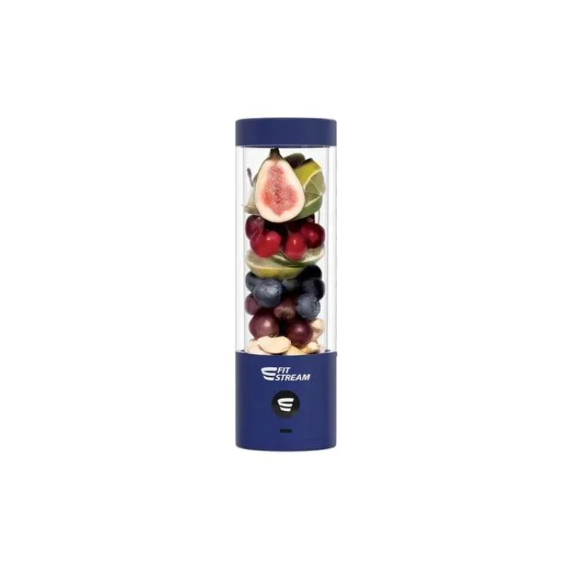 FitStream Pro Navy Blue, prenosný, USB nabíjatelný mixér (FitStreamPRO-NavyBlue)