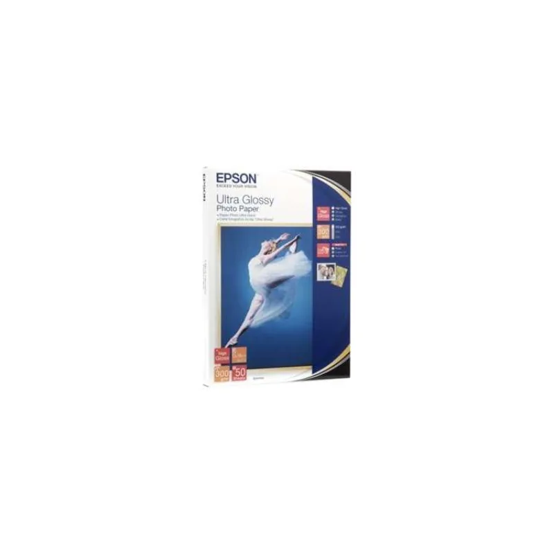 EPSON Ultra Glossy Photo Paper 10x15,300g (50listov) (C13S041943)