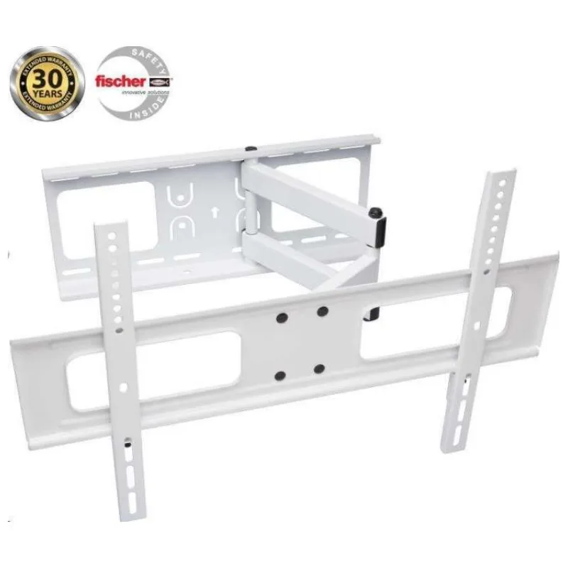 CONNECT IT T3WH nástěnný pohyblivý držák na obrazovky 37-70", BÍLÝ (CI-787)