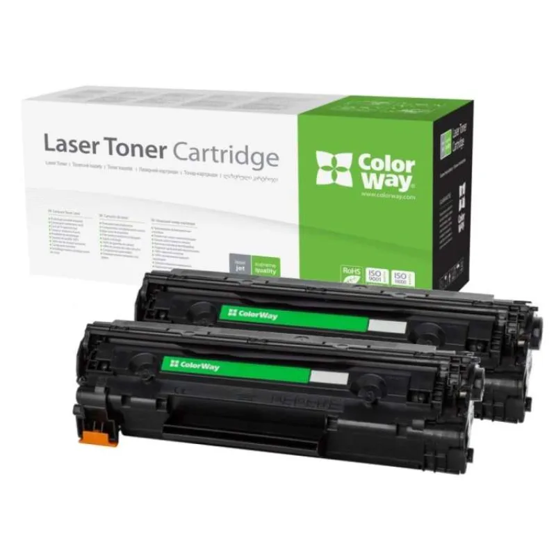 COLORWAY kompatibilní toner pro HP CF217A/ 2x 1600 stran/ Černý/ Dual pack (CW-H217EUC-DUAL)