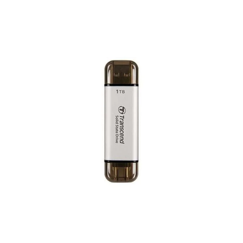 Transcend TS1TESD310S 1TB, External SSD, USB 10Gbps, Type C/A (TS1TESD310S)