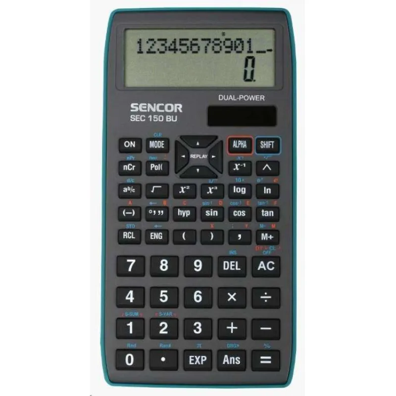 Sencor kalkulačka SEC 150 BU (SEC 150 BU)