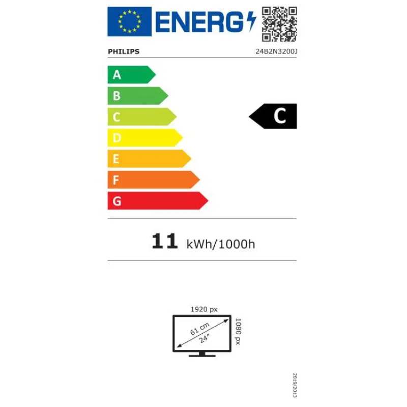 Philips/24B2N3200J/23,8"/IPS/FHD/120Hz/4ms/Čierna/5R (24B2N3200J/00)