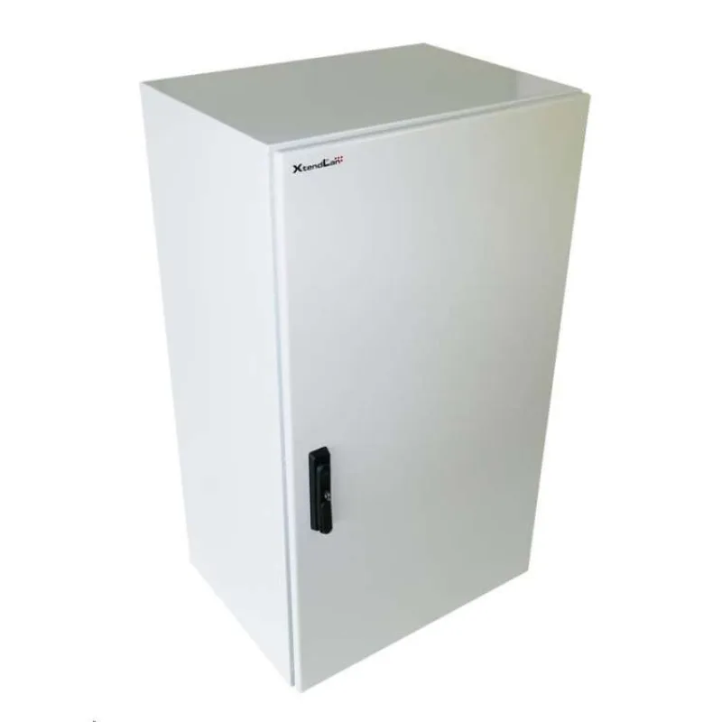 XtendLan 19" venkovní vodotěsný rozvaděč 22U 600x450, krytí IP55, nosnost 65kg, 3-bodový zámek, šedý (WEH-22U-450-3L)