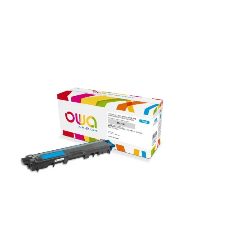 OWA Armor toner kompatibilný s Brother TN-245C/TN-246C, 2200st, modrá/cyan (K15658OW)