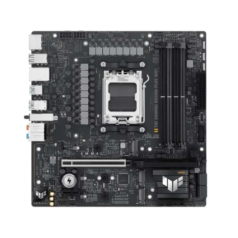 ASUS TUF GAMING B850M-PLUS WIFI soc AM5 DDR5 B850 mATX HDMI DP (90MB1IY0-M0EAY0)