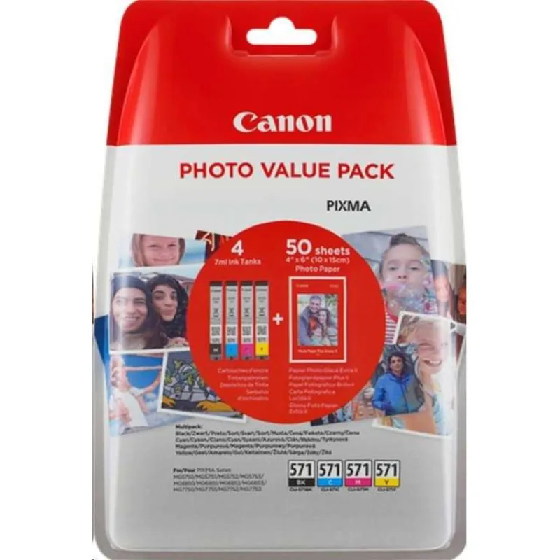 Canon CLI-571 C/M/Y/BK MULTI (0386C008)