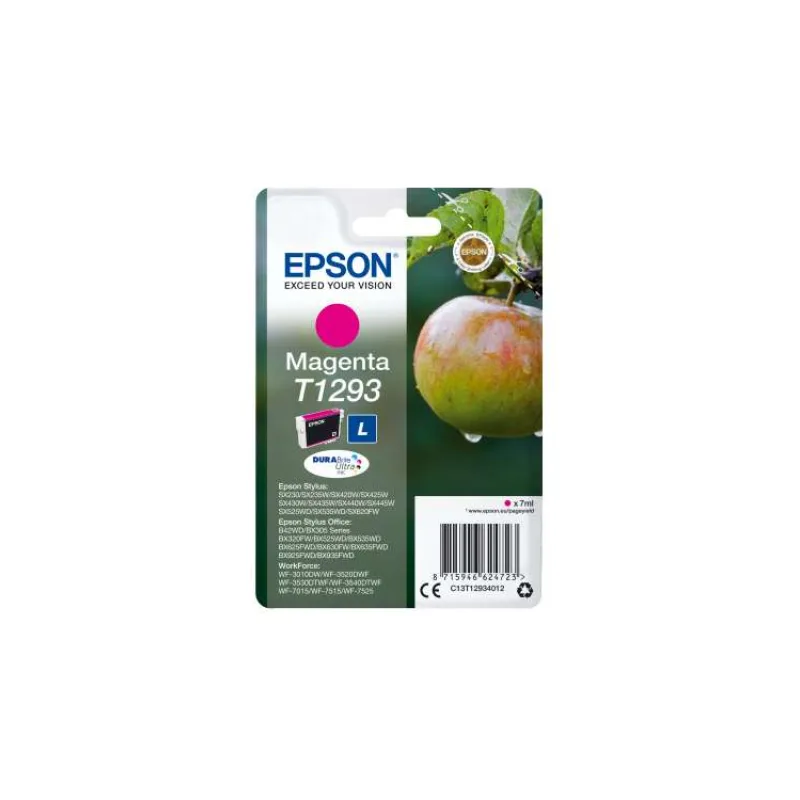 Epson Singlepack Magenta T1293 DURABrite Ultra Ink (C13T12934012)