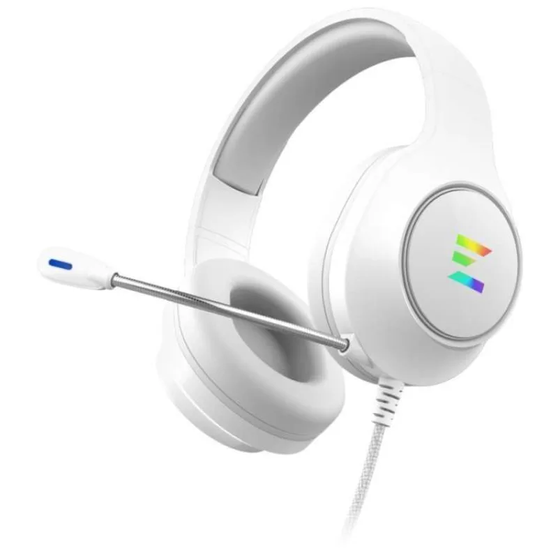 Zalman headset ZM-HPS310 RGB / herní / náhlavní / drátový / 7.1 / USB / bílý (ZM-HPS310 WH)