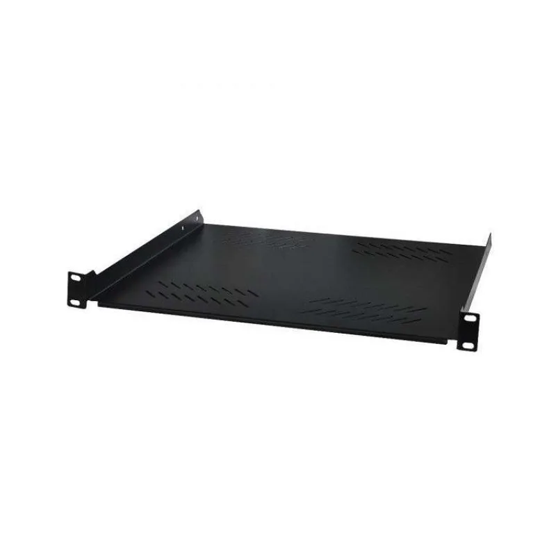 XtendLan 19" police s perforací 2U/280mm, nosnost 45kg, černá (CPOLIC2U28-B)