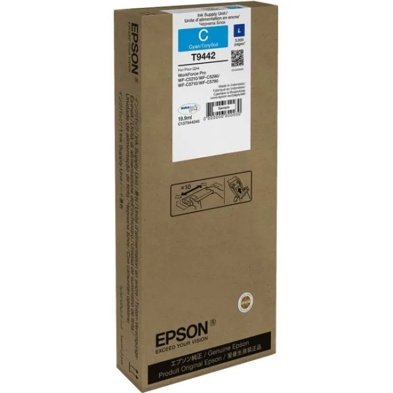 EPSON cartridge T9442 cyan L (WF-C5xxx) (C13T944240)
