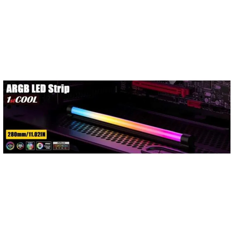 1stCOOL AURA EVO ARGB LED trubica 28cm 3pin ARGB/SATA konektor (STRIP2-AURA-EVO)