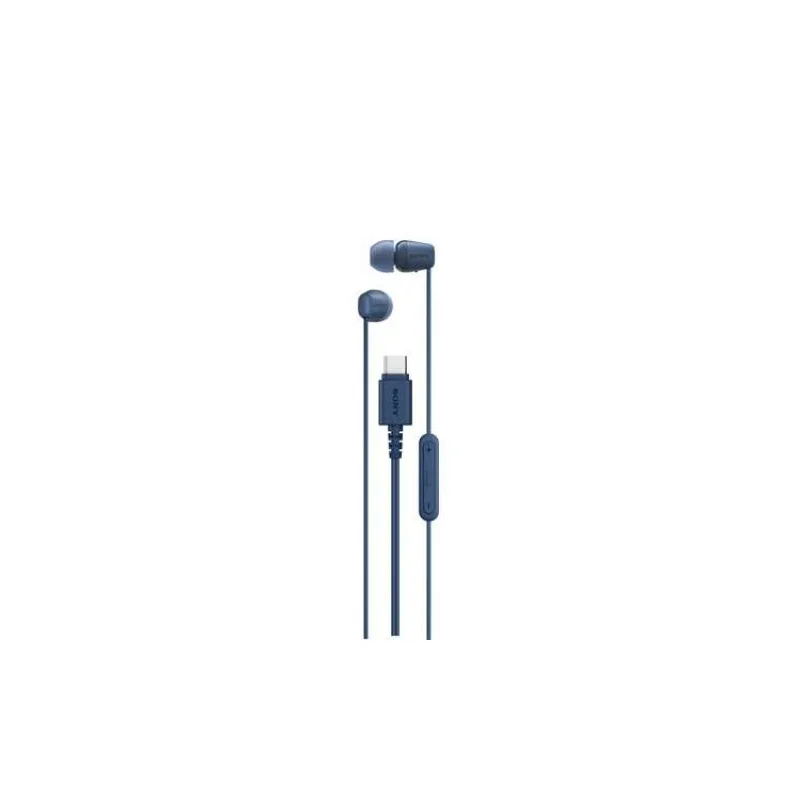Sony IER-EX15C - Sluchátka do uší - modrá, USB-C (IEREX15CL.CE7)