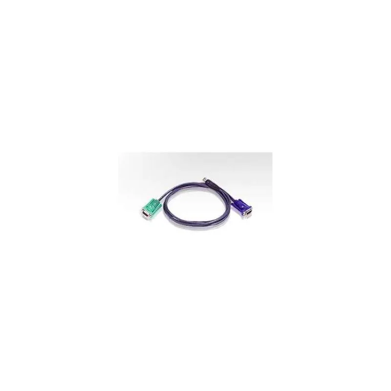 ATEN integrovaný kabel 2L-5202U pro KVM USB 1.8 M (2L-5202U)