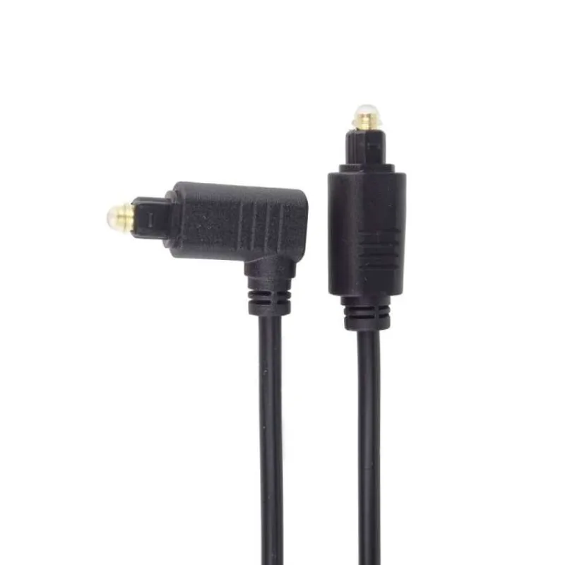 PremiumCord Kábel Toslink - Toslink 90 °, hrúbka kábla: 4.0mm, dĺžka 2m (kjtos3-2)