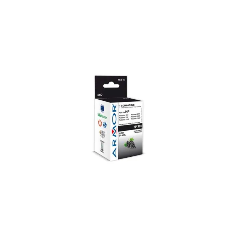 alt. kazeta wecare ARMOR pre HP Photosmart 8250, PSC3210, C5180 Black HC (C8719E) (K12304)