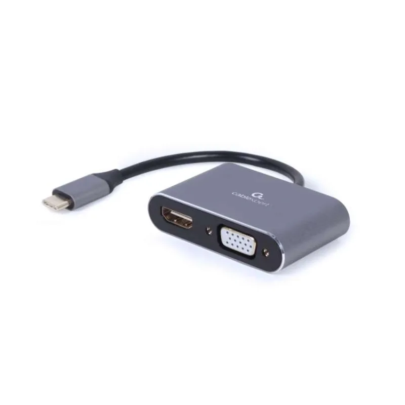 GEMBIRD CABLEXPERT Kabel USB Type-C adaptér redukce na microUSB (CM/mF) (A-USB3C-HDMIVGA-01)