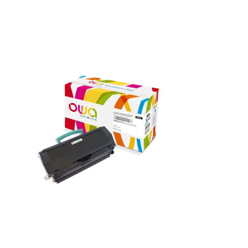 OWA Armor toner pre LEXMARK E260, 360, 460, 462, X463, 464, 466, 3500 strán, E260A11E, čierna/čierna (K15151OW)