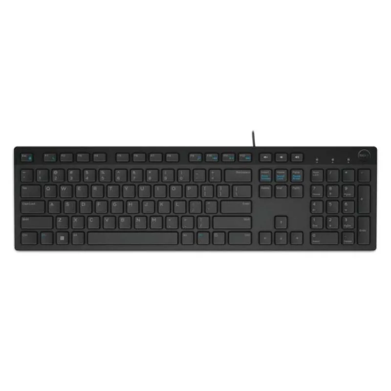 DELL klávesnice KB216/ multimediální/ španělská/ USB/ drátová/ černá (580-ADGS)