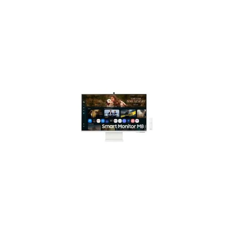 Samsung Smart Monitor M8 (M80F) 32" LED VA 3840x2160 Mega DCR 4ms 400cd HDMI USB(65W) Wifi pivot biely (LS32FM801UUXDU)