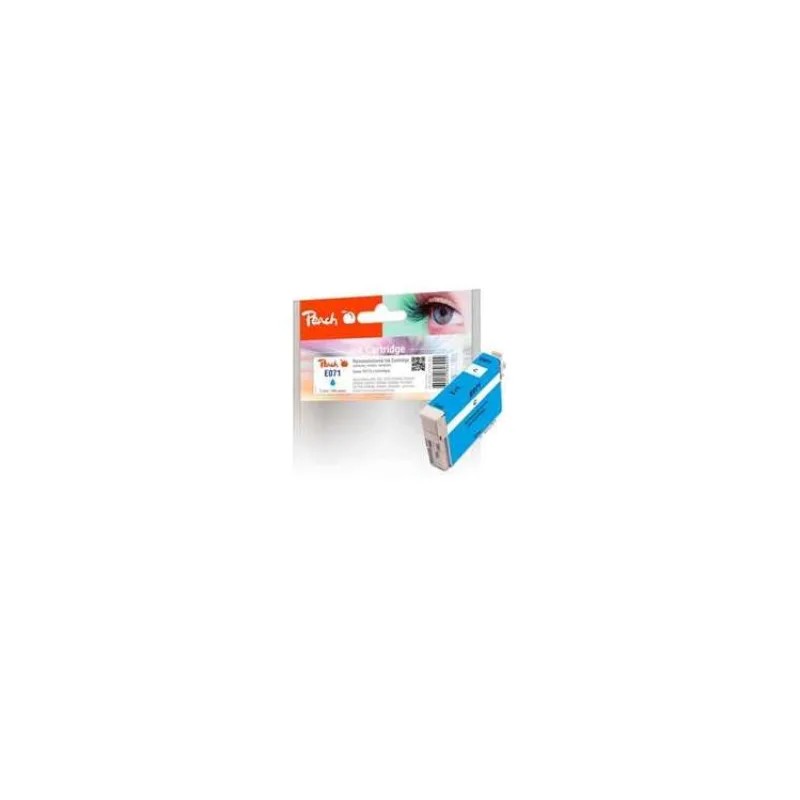 PEACH kompatibilní cartridge Epson T0712, cyan, 7,2 ml (313934)