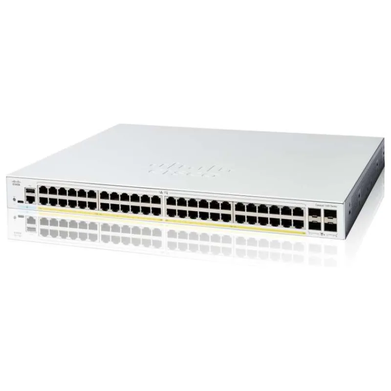 Cisco Catalyst switch C1300-48FP-4G (48xGbE,4xSFP,48xPoE+,740W) - REFRESH (C1300-48FP-4G-RF)