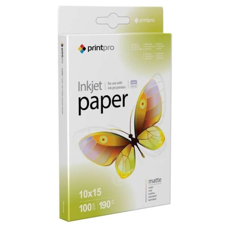 Colorway fotopapír Print Pro matný 190g/m2/ 10x15/ 100 listů (PME1901004R)