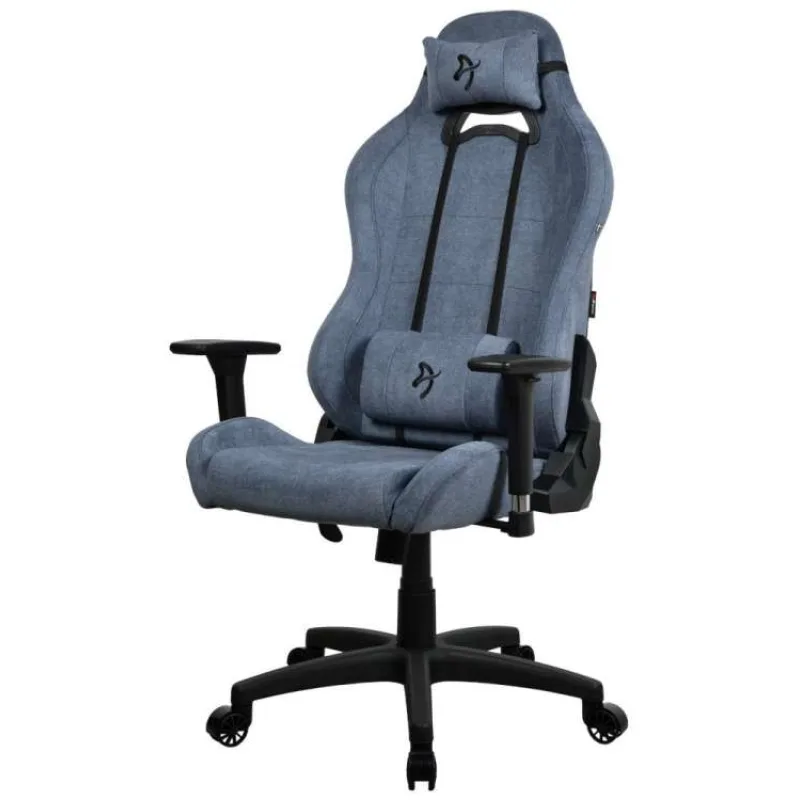 AROZZI herní židle TORRETTA Soft Fabric v2/ látkový povrch/ modrá (TORRETTA-SFB-BL2)