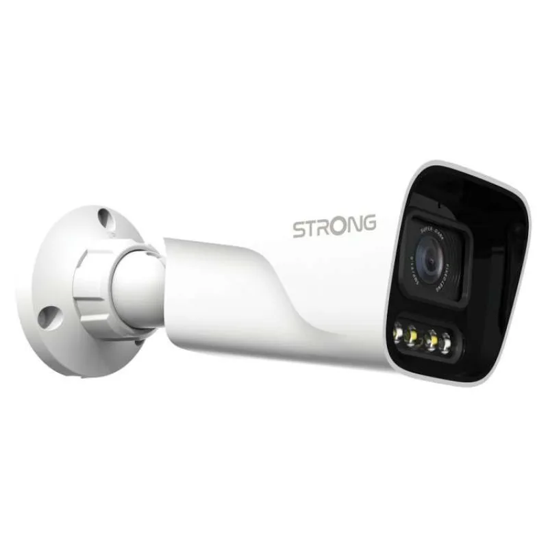 STRONG IP kamera BUL05SD0-P/ Bullet/ PoE/ LAN/ 5Mpix/ objektiv 4mm/ IP67/ duální vidění/ Super Dark/ ONVIF/ bílá (BUL05SD0-P)