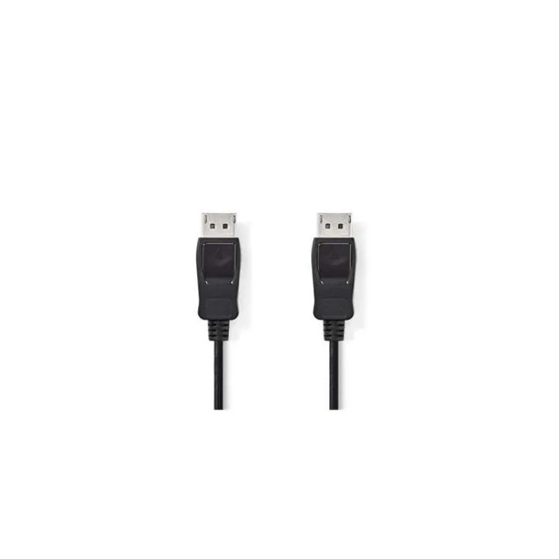 NEDIS kabel DisplayPort/ zástrčka DisplayPort - zástrčka DisplayPort/ 4K/ černý/ blistr/ 2m (CCGB37010BK20)