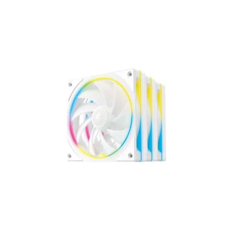 DEEPCOOL Ventilátor FL12 SE WH 3v1, 3x 120mm, ARGB, bílá (R-FL12SE-WHAPN3-G)