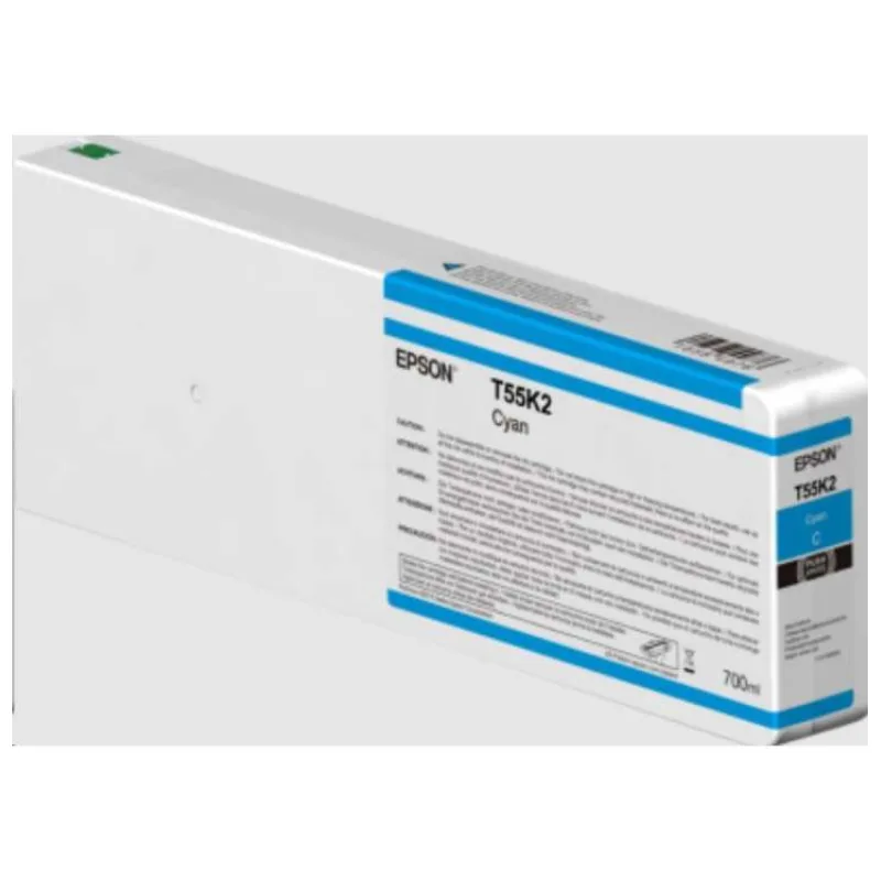 Epson Cyan T55K200 UltraChrome HDX/HD, 700 ml (C13T55K200)