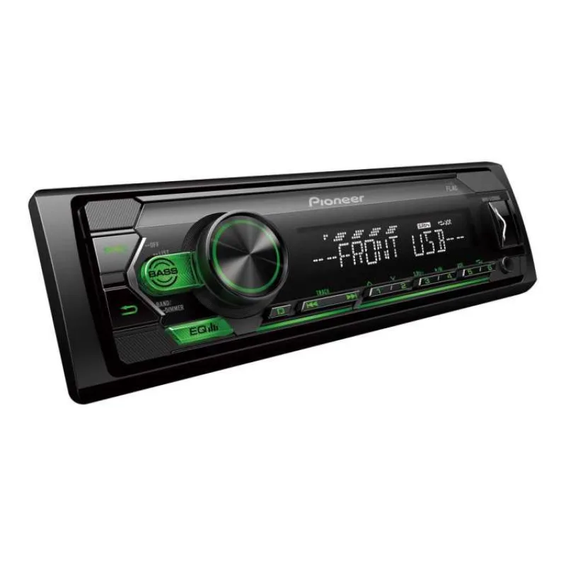 Pioneer MVH-S120UBG autorádio s USB zelené (MVH-S120UBG)