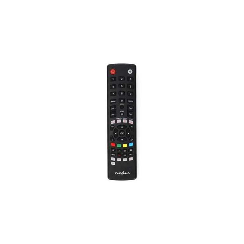 NEDIS předprogramovaný univerzální dálkový ovladač 4:1/ ovládání 4 zařízení/ černý (TVRC2340BK)