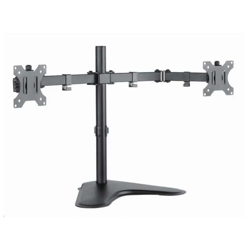 CONNECT IT TwinArm stolní držák na 2 monitory, s podstavcem, ČERNÝ (CMF-3204-BK)