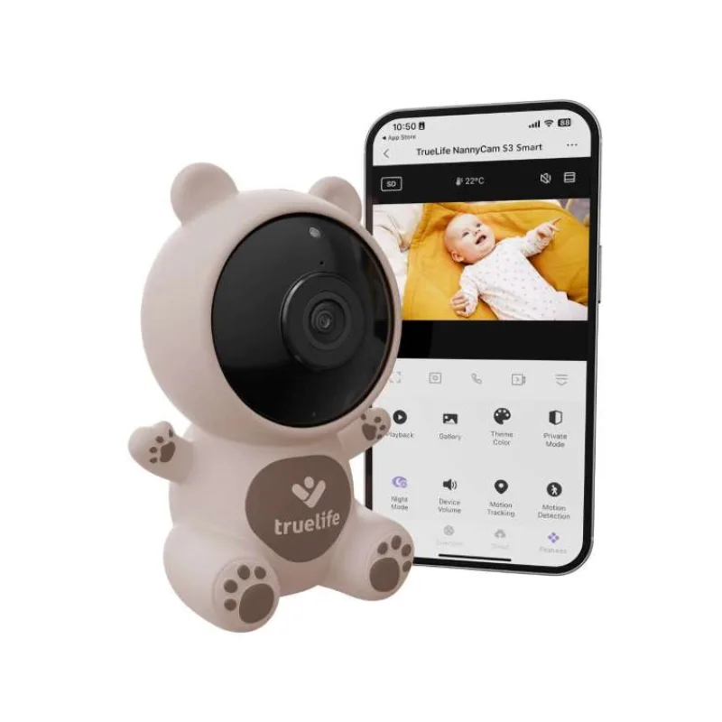 TrueLife NannyCam S3 Smart - digitální video chůvička (TLVMMNCS3SNWA)