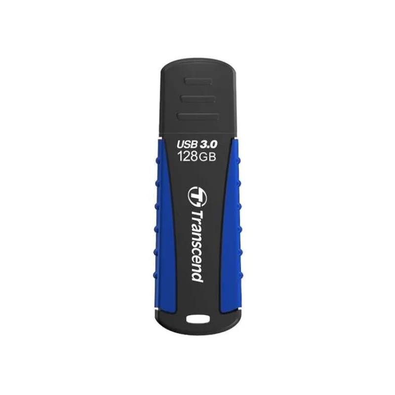 Transcend 128GB JetFlash 810 USB 3.1 (Gen 1) flash disk, černo/modrý, odolá nárazu, tlaku, prachu i vodě (TS128GJF810)