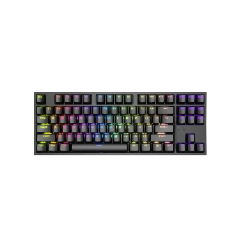 Genesis herní mechanická klávesnice THOR 404/RGB/Khail Box Brown/Drátová USB/US layout/Černá (NKG-2071)