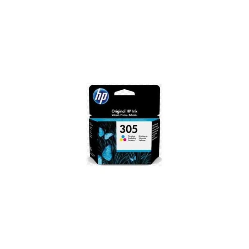 HP inkoustová kazeta 305 CMY pro DeskJet 2300, 2710, 2720, DeskJet Plus 4100 (3YM60AE)