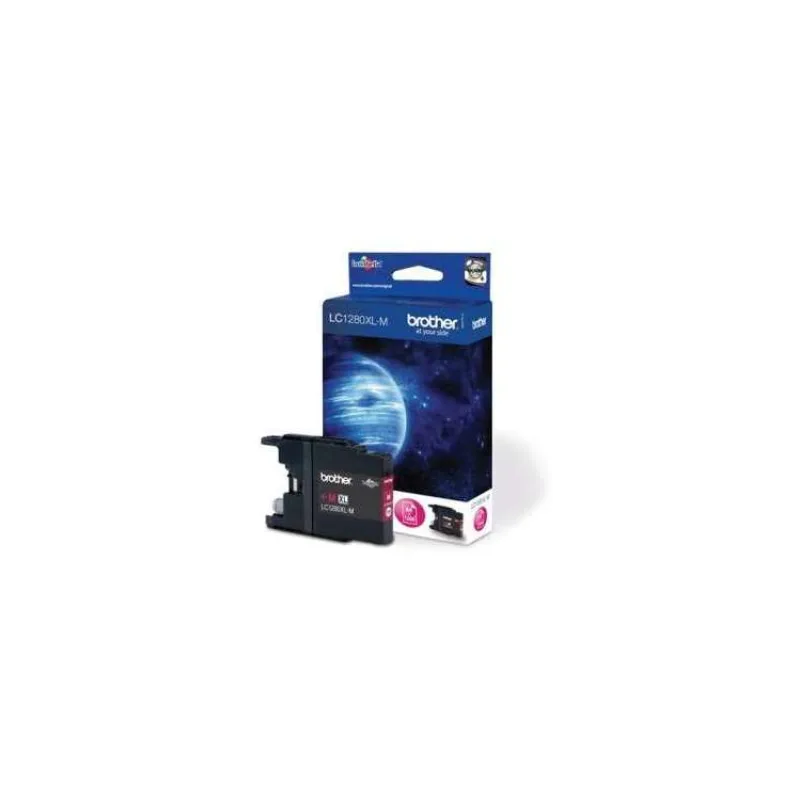 kazeta BROTHER LC-1280XL Magenta MFC-J6510DW/J6910DW (1200 str.) (LC1280XLM)