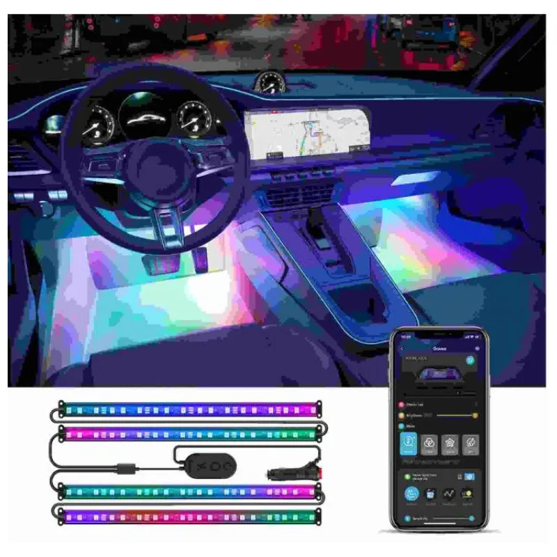Govee Smart LED pásky do auta - RGBIC (H70900D2)