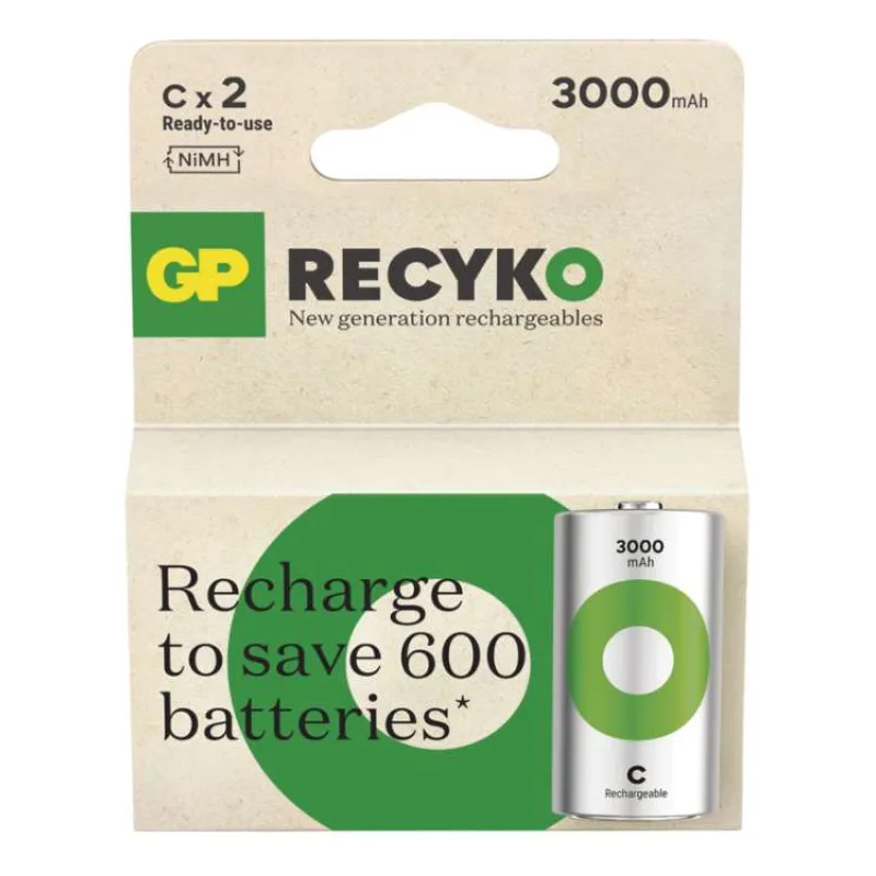 GP Nabíjací bat. ReCyko 3000 D (HR20) - 2ks (1032422300)