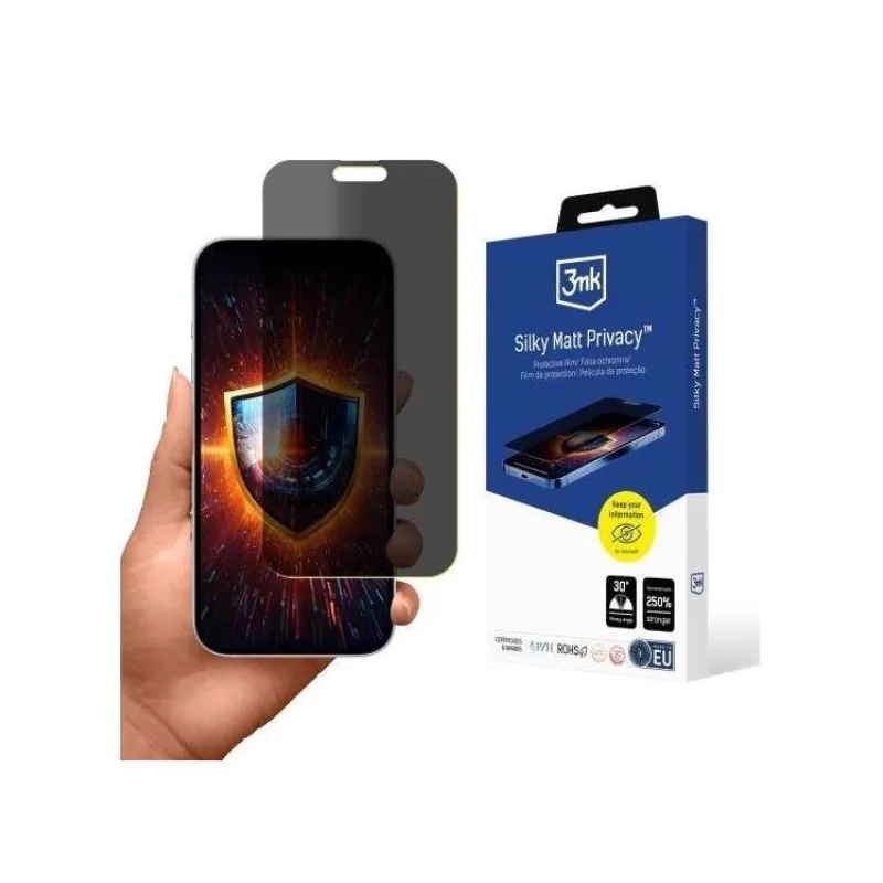 3mk ochranná folie Silky Matt Privacy pro Apple iPhone Air (5903108675130)