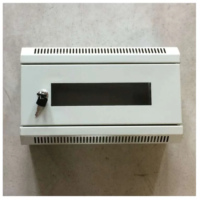 10" rack jednodílný 4U/140 DATACOM Šedý Skl.dv. (7020)