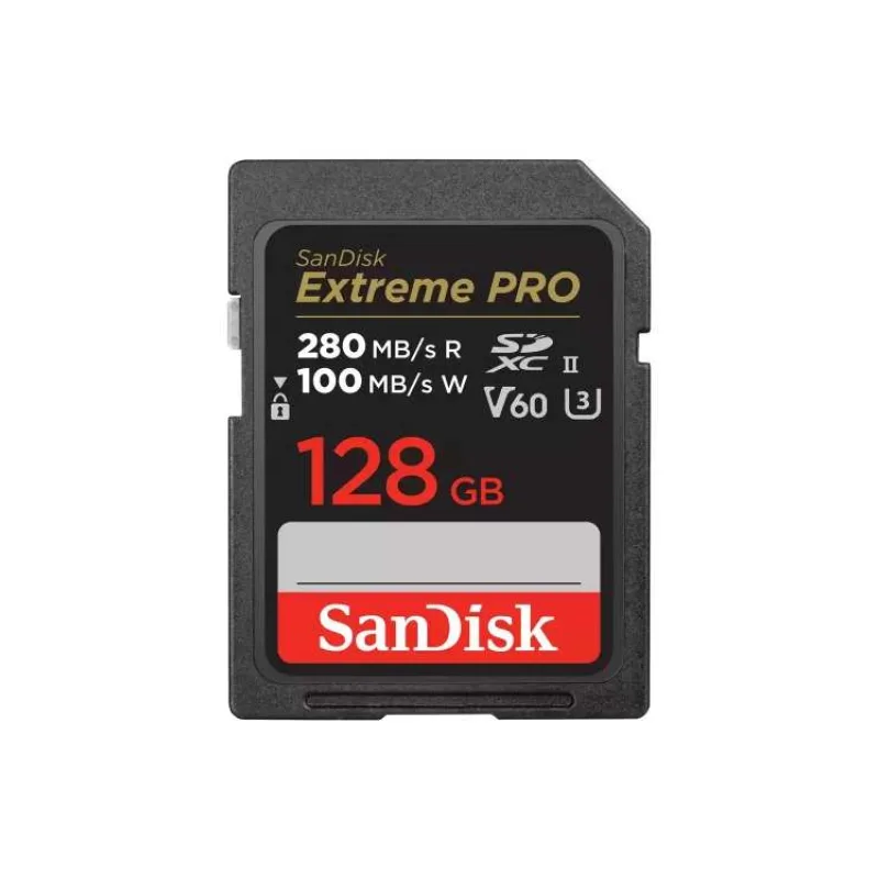 SanDisk SDXC karta 128GB Extreme PRO (280 MB/s Class 10, UHS-II V60) (SDSDXEP-128G-GN4IN)