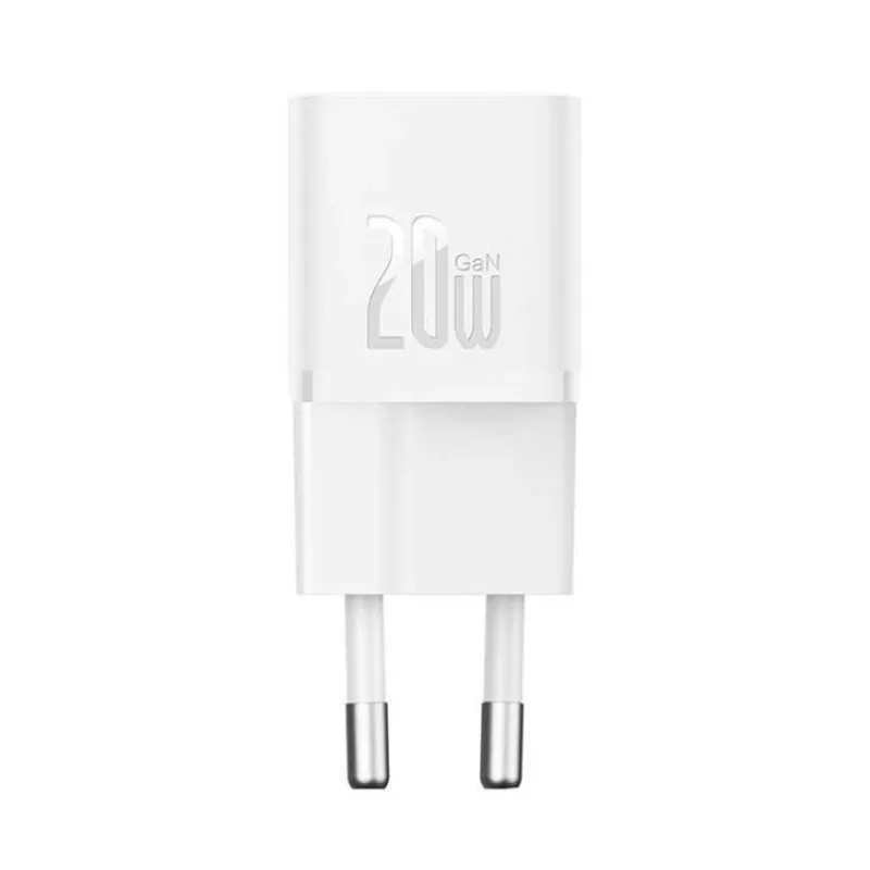 Baseus Rýchlonabíjačka do siete GaN5 Mini 20W EU biela (6932172625320)