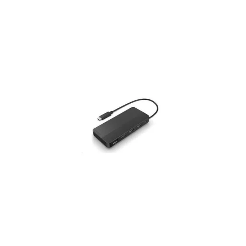 Lenovo USB-C Dual Display Travel Dock with 100W - PD65W (1x DP, 1x RJ45, 1x HDMI, 1x USB, 2x USB-C,adapter) max. 2x LC (40B90100EU)