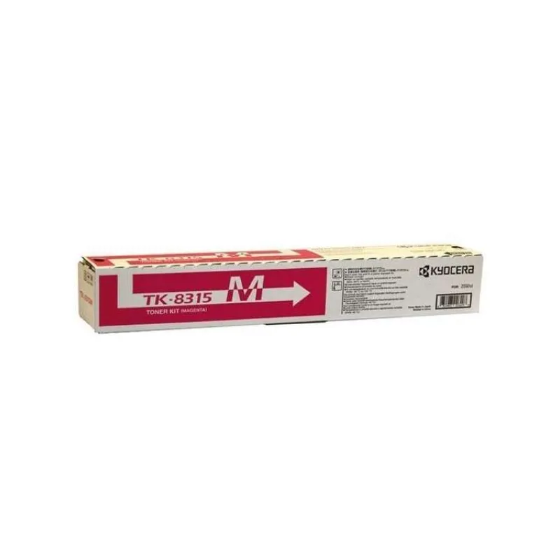 Kyocera toner TK-8315M magenta na 6 000 A4 (při 5% pokrytí), pro TASKalfa 2550ci (TK-8315M)