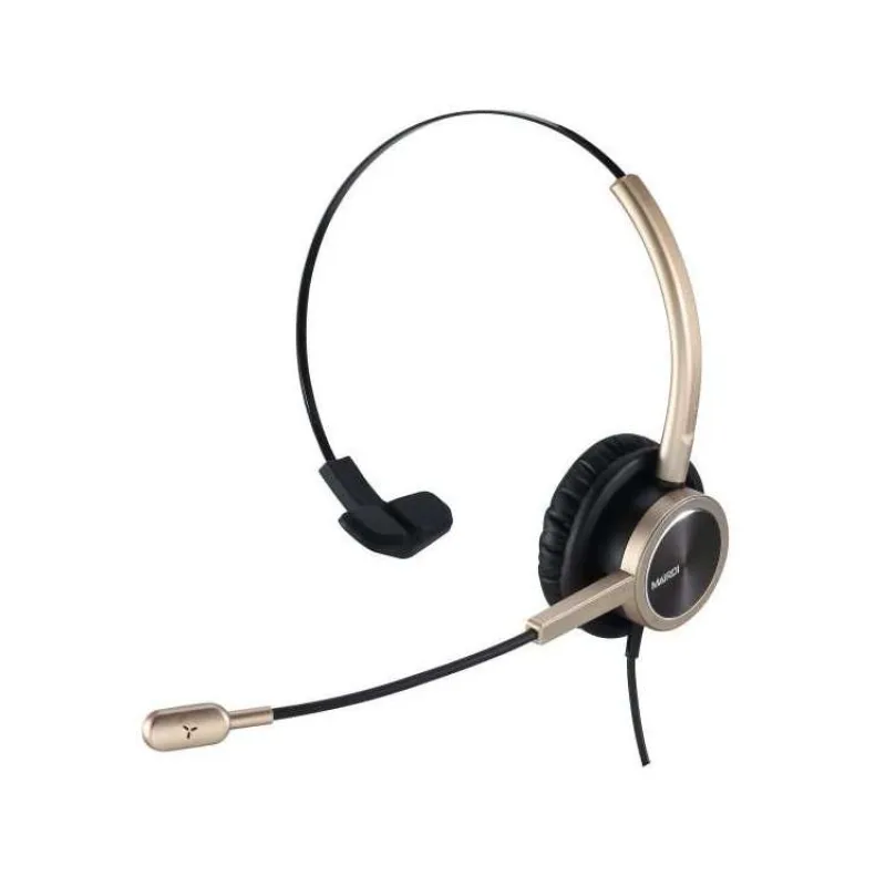 WELL Mairdi MRD-809G, náhlavka jednoušna, gold (10001420)